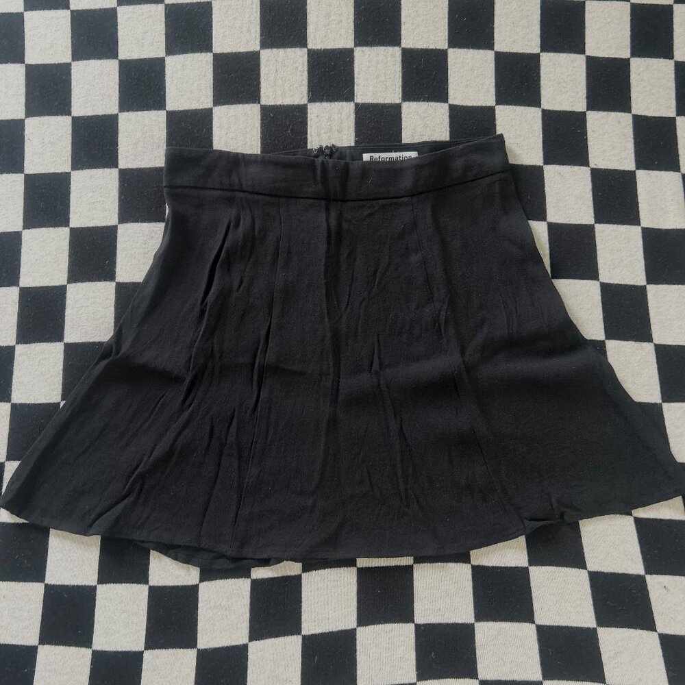 Reformation Flounce Skirt